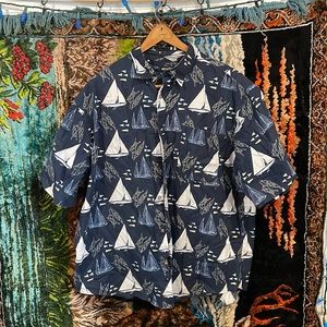 Puritan sailor button up 2XL